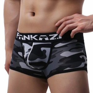 Chunja Mall Men&#039;s Event Underwear Camouflage Square Underpants Draw SM0347